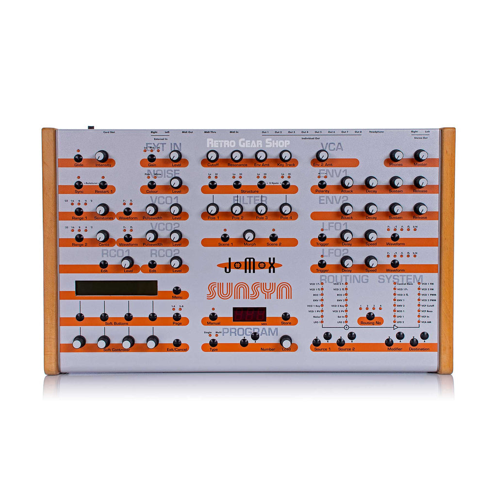 JoMoX SunSyn + Box Rare Vintage Analog Polyphonic Synthesizer