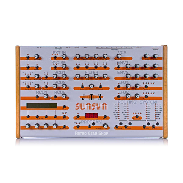 JoMoX SunSyn + Box Rare Vintage Analog Polyphonic Synthesizer Synth Module Jomox Sunsyn