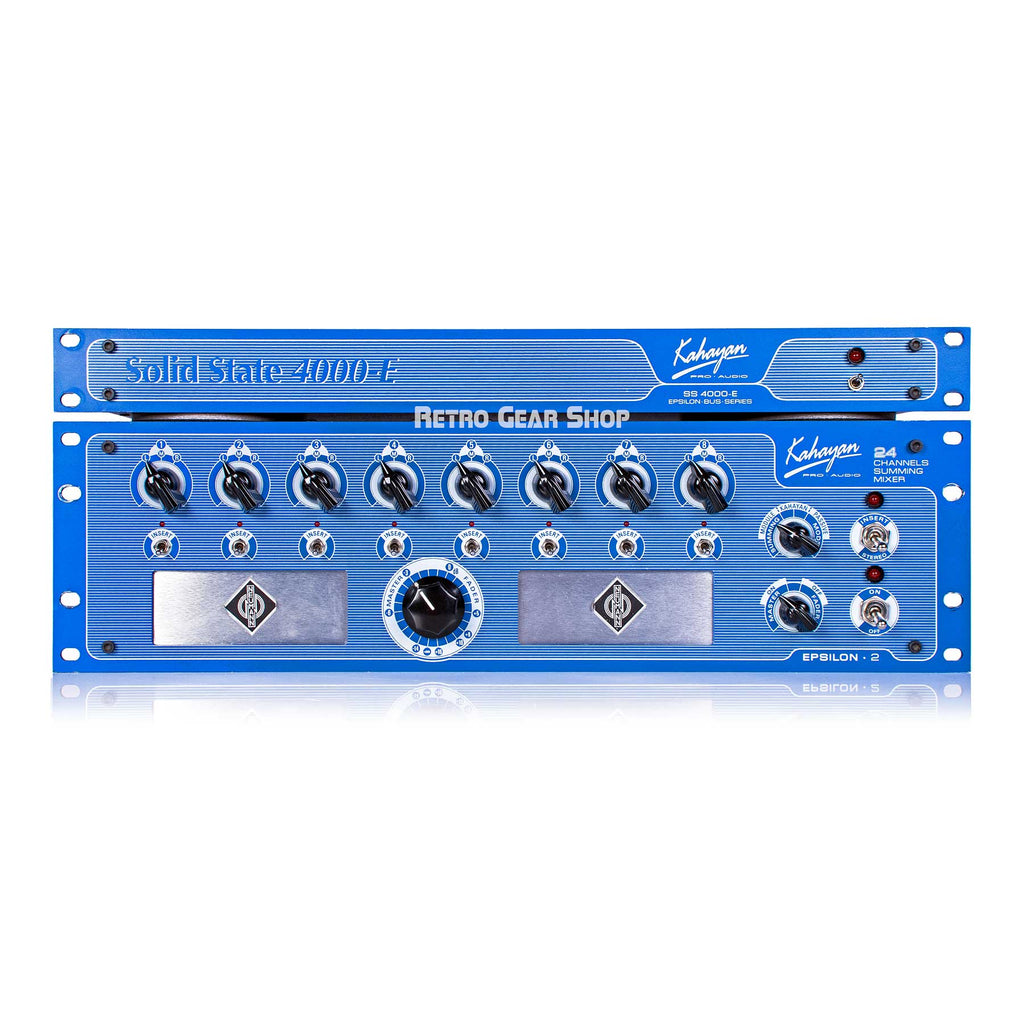 Kahayan Epsilon 2 Neumann 24 Channel Summing Mixer + SS 4000 E SSL