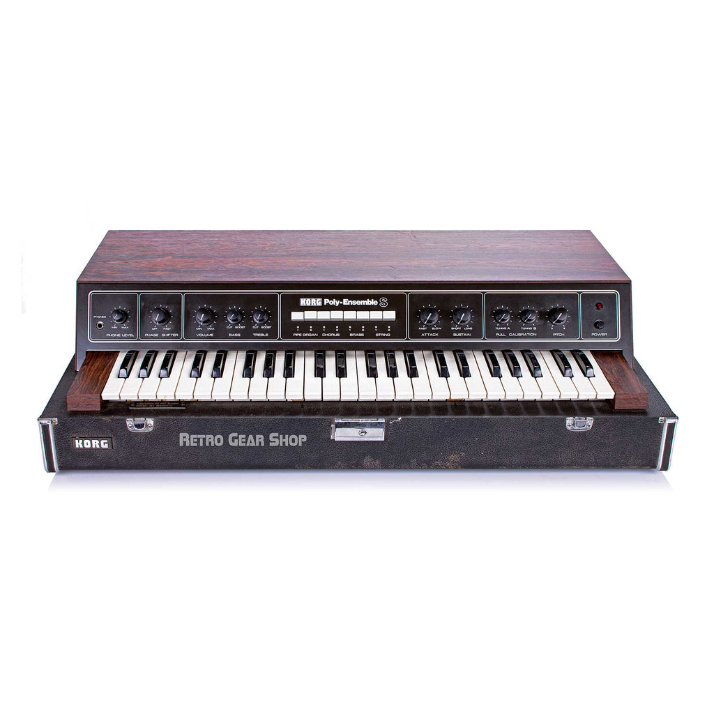 Korg Poly Ensemble S Serviced Rare Vintage Polyphonic Analog Synthesizer Synth Polyensemble