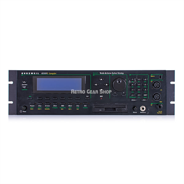 Kurzweil K2500RS Rackmount Digital Sampler Synth Synthesizer Rare Vintage