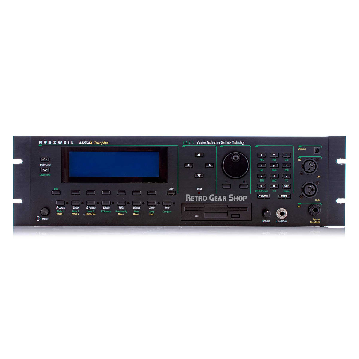 Kurzweil K2500RS Rack Sampler Synthesizer owned by Puff Daddy 