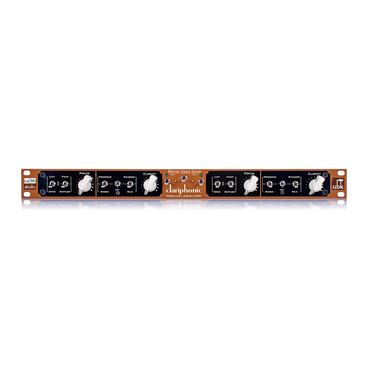 Kush Audio Clariphonic Parallel EqualizerDual-Channel EQ– Retro