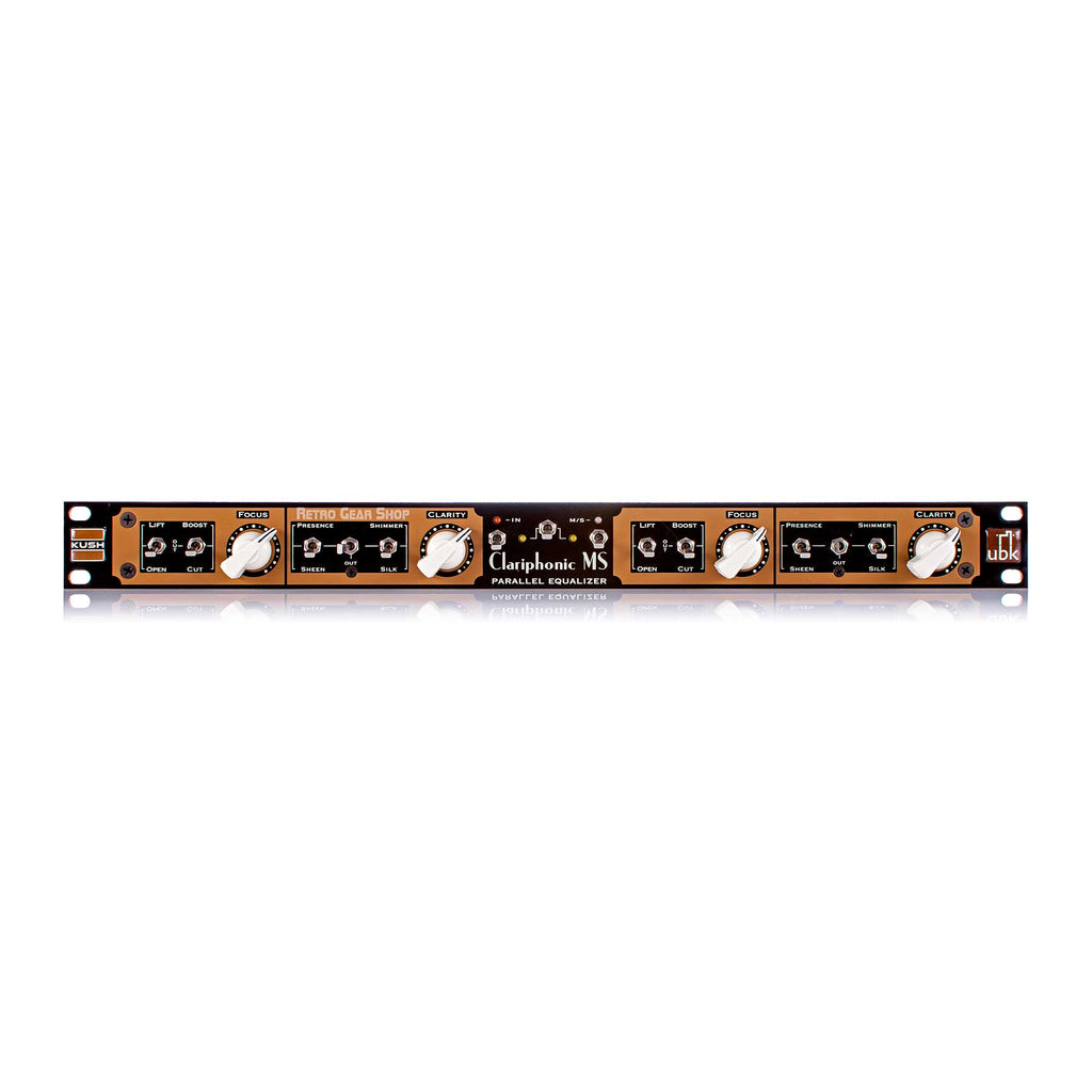 Kush Audio UBK Clariphonic MS Parallel Mid-Side Equalizer– Retro