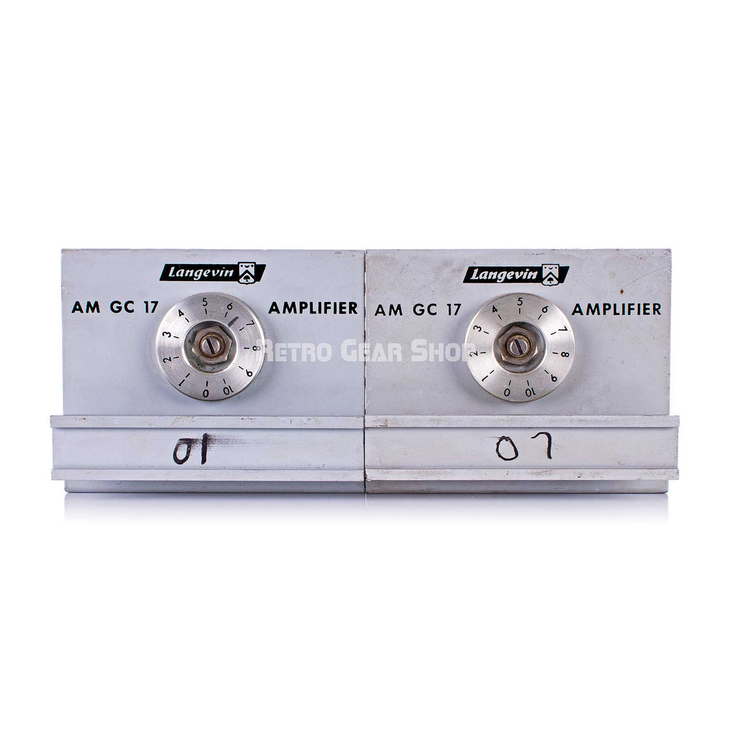 Langevin AM 17 Pair + PSU Serviced Vintage Rare