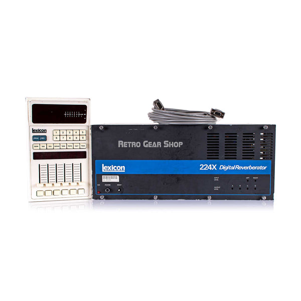 Lexicon 224XL + Larc Rare Vintage Reverb Effect Restored Serviced 224XL 3380