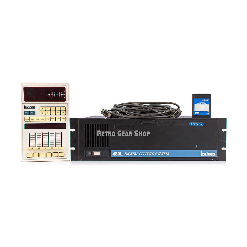 Lexicon 480L #4664 + Larc #6408 + Memory Cartridge