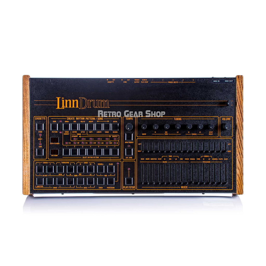 Linn LM-2 LinnDrum Serviced Midi Rare Vintage Analog Drum Machine