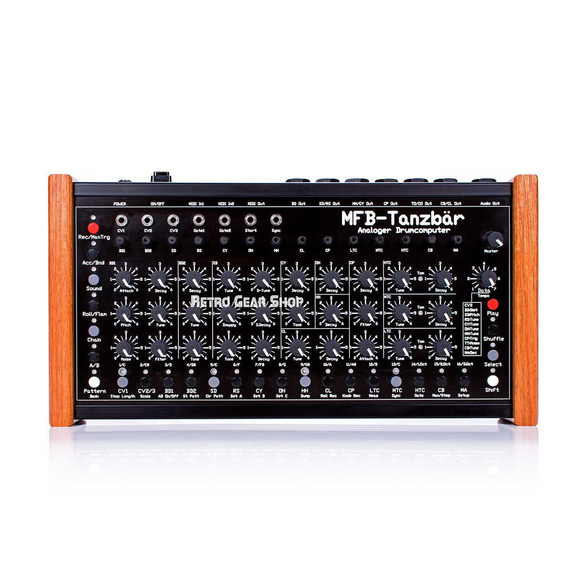 MFB Tanzbar Analog TR808 Style Drum Machine Tanzbär Drumcomputer– Retro  Gear Shop