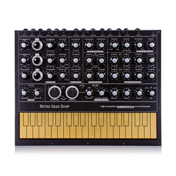 Macbeth Elements V2 Rare Vintage Analog Synthesizer Synth Black