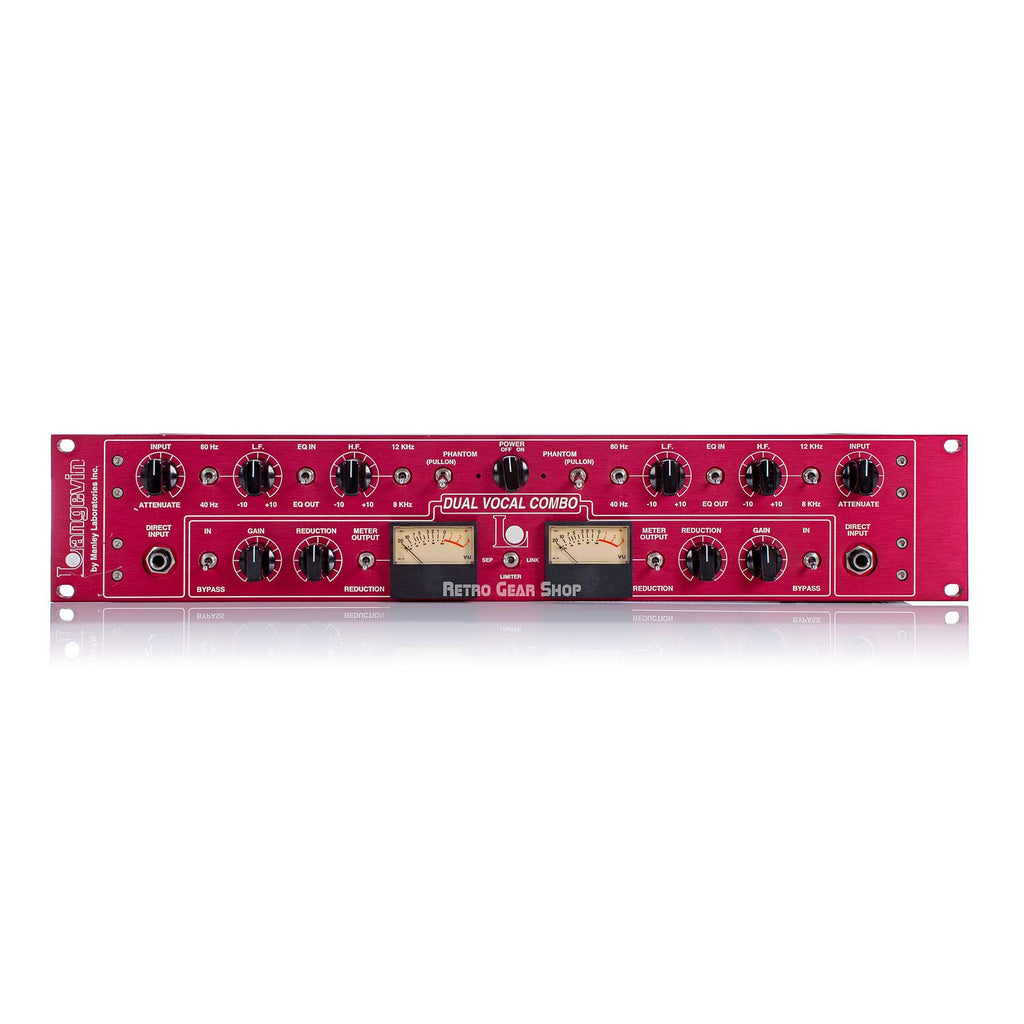 Manley Langevin DVC Dual Vocal Combo Channel Strip Preamp EQ Compressor– Retro Gear Shop