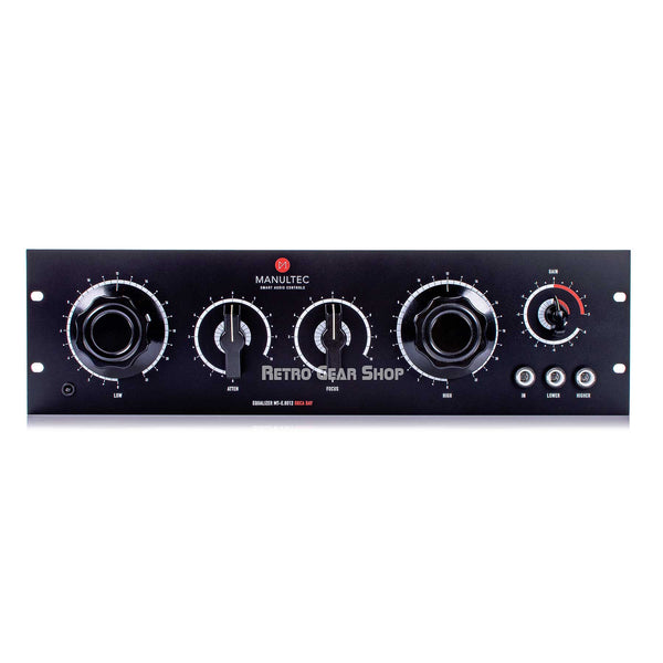 Manultec Orca Bay MT-E.8012 EQ Analog Equalizer EQ Black