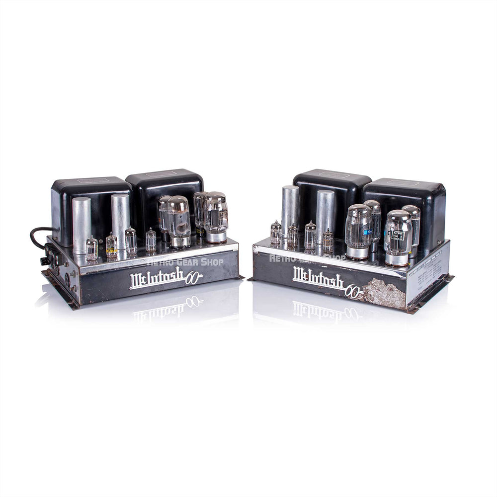 McIntosh MC-60 Sequential Stereo Pair Vacuum Tube Power Amplifier
