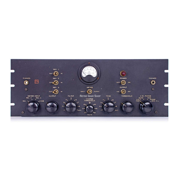 Vintage Military Analog Tube Compressor Limiter with RCA Transformers