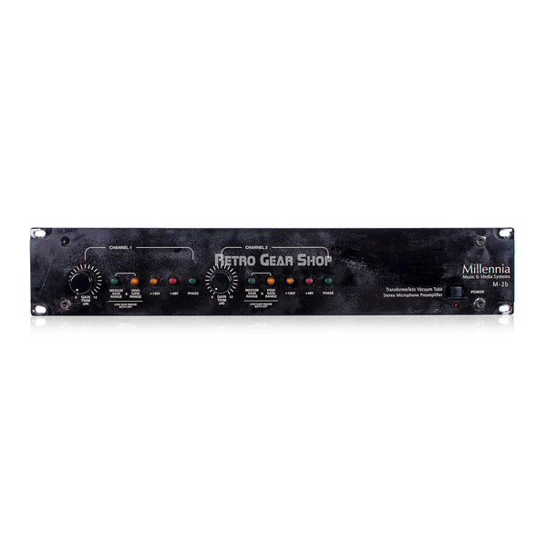 Millennia Media M-2b Transformerless Vacuum Tube Microphone Preamplifier