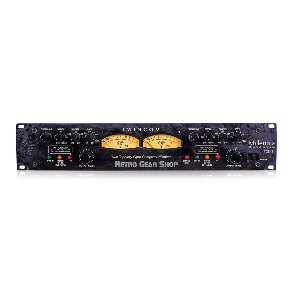 Millennia Media TCL-2 Twin Topology Opto Compressor Limiter Dual