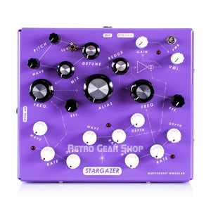 Moffenzeef Modular Stargazer Drone Synth Limited Edition Purple Analog Synthesizer