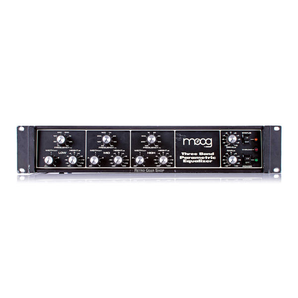 Moog MKPE Three Band Parametric Equalizer 3 Band EQ Rare Vintage Analog Serviced