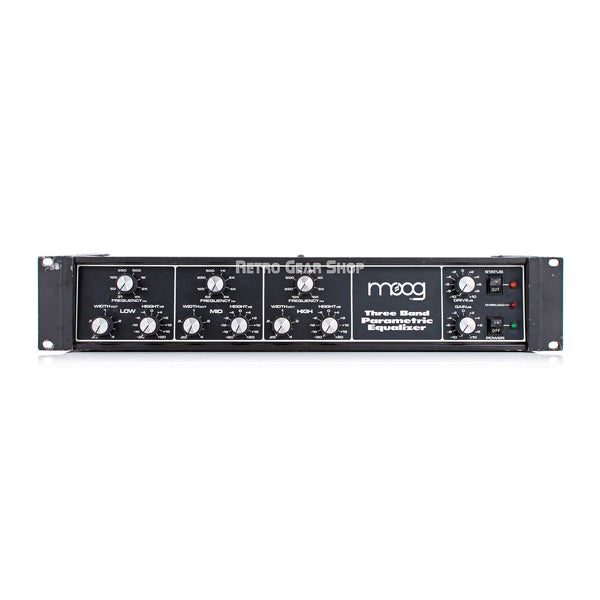 Moog MKPE Three Band Parametric Equalizer 3 Band EQ Rare Vintage Analog