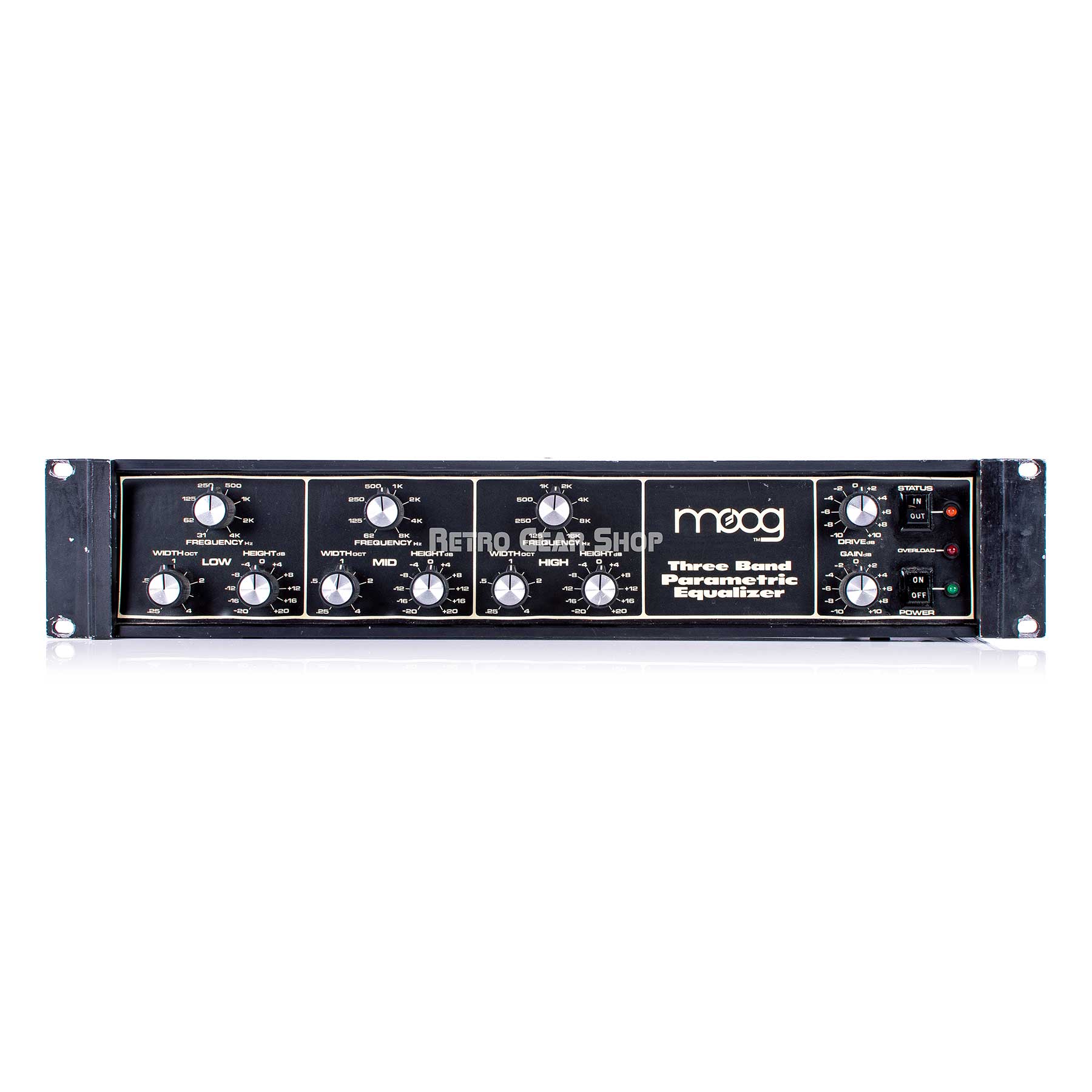 Moog MKPE Three Band Parametric Equalizer 3 Band EQ Rare Vintage 
