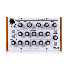 Moog Minitaur White + Wood