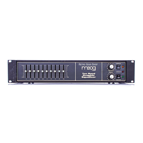 Moog Ten Band Graphic Equalizer