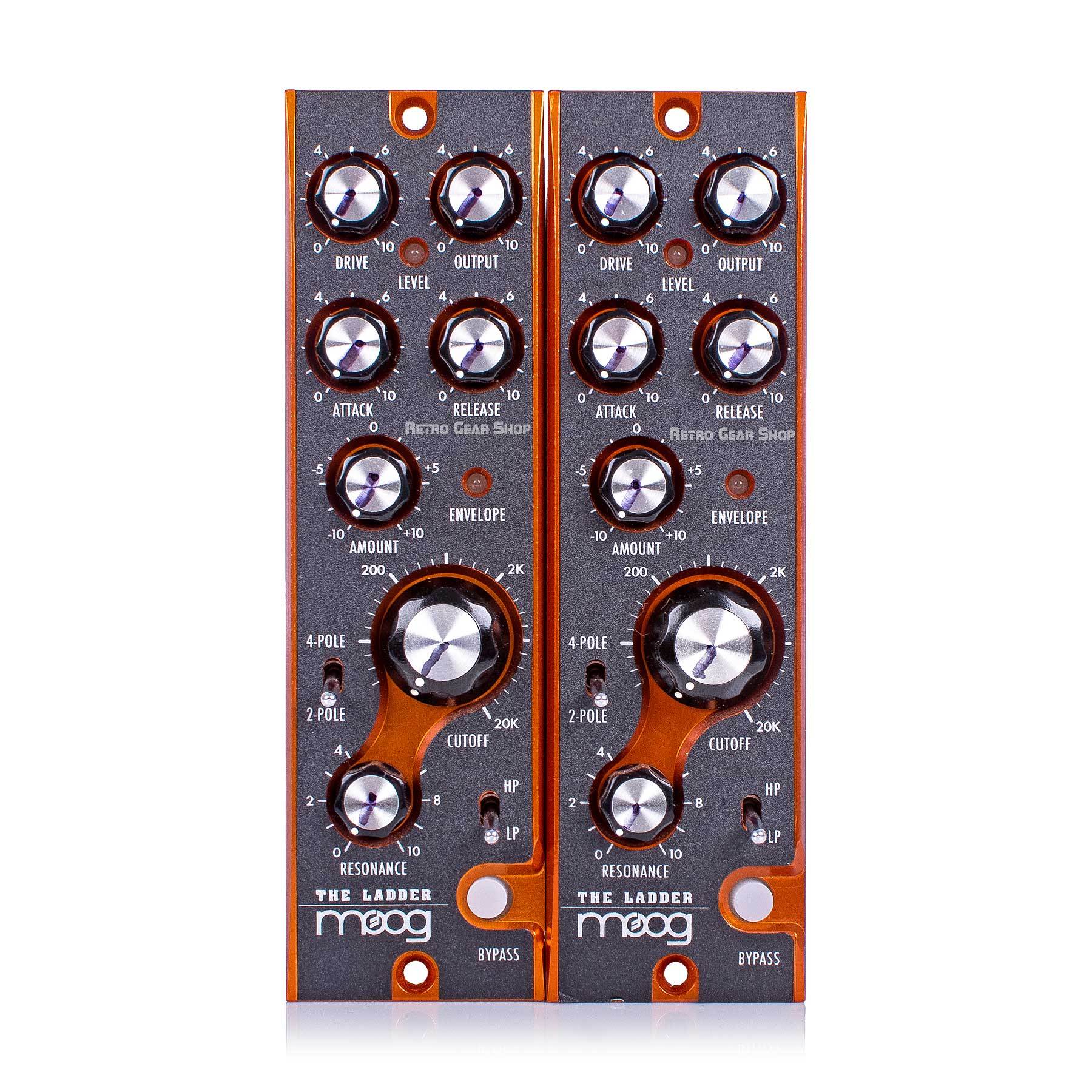 Moog The Ladder Stereo Sequential Pair 500 Series Filter Module – Retro ...
