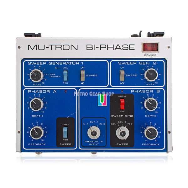 Mu-Tron Bi-Phase Musitronics Rare Vintage Phaser Guitar Effect Pedal