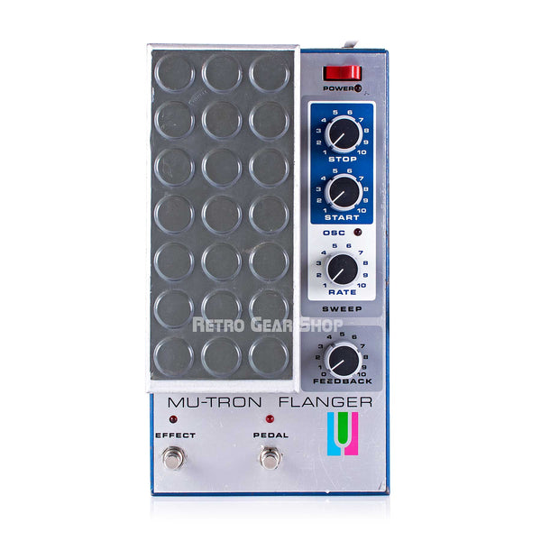 Mu-Tron Flanger Musitronics Rare Vintage Guitar Effect Pedal Mutron