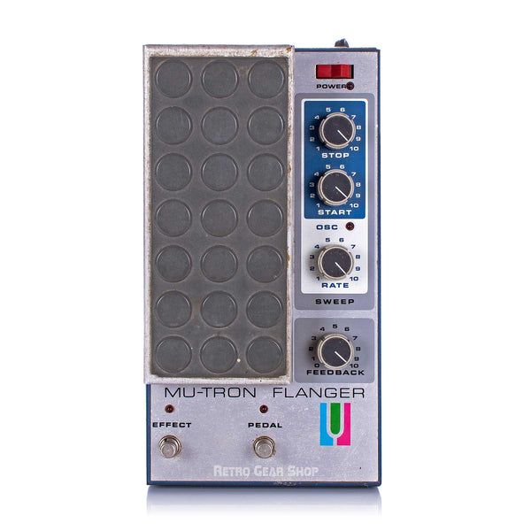 Musitronics Mu-Tron Flanger Rare Vintage Guitar Effect Pedal