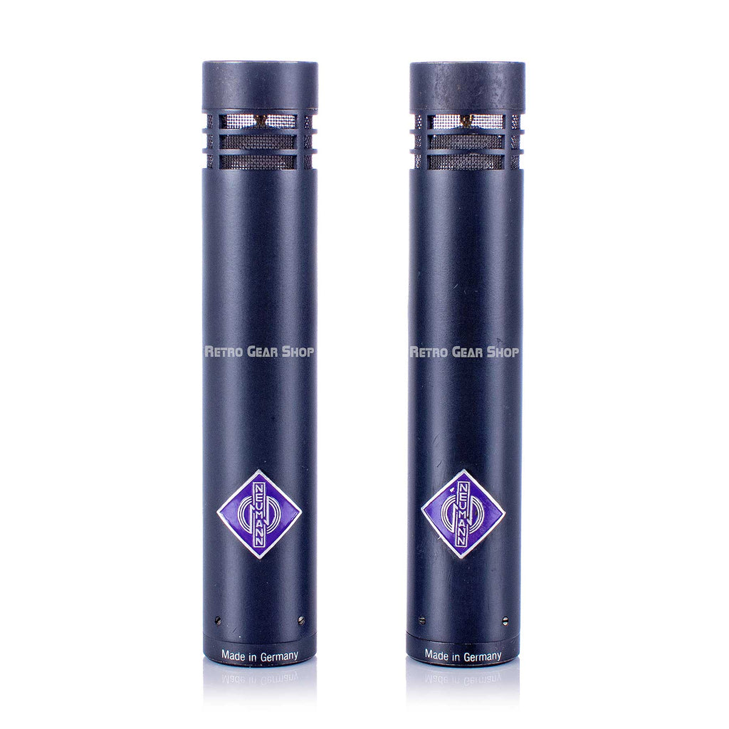 Neumann KM 84 i Sequential Stereo Pair Microphones Mic Vintage Rare KM84