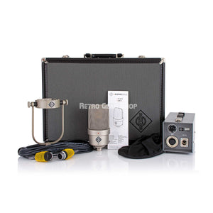Neumann M49V Large Diaphragm Remote Switchable Studio Tube Microphone MN V Pattern Control Unit PSU Set