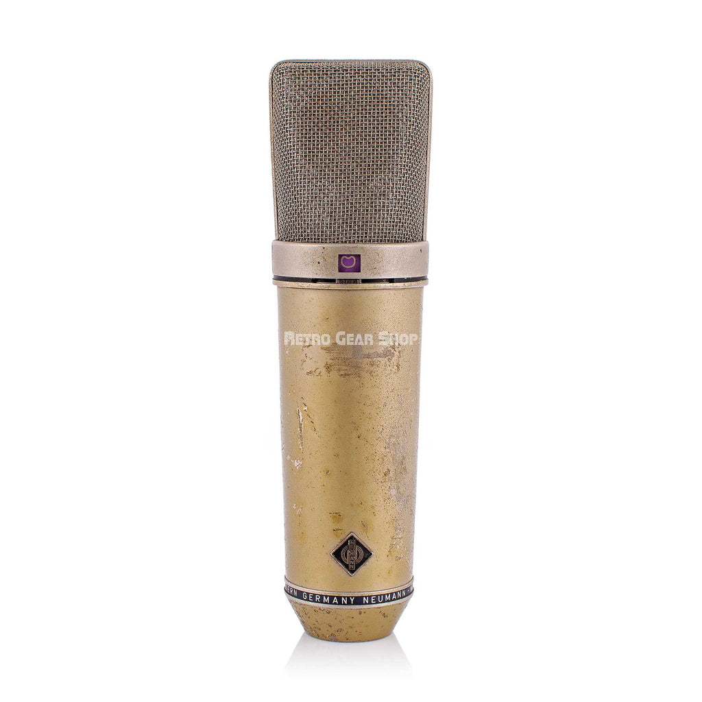 Neumann U67 Serviced Large Diaphragm Multipattern Tube Condenser Microphone Vintage Rare