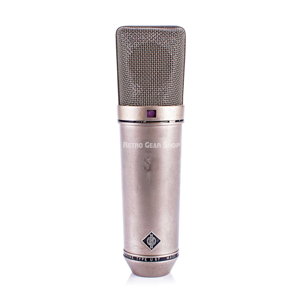 Neumann U67 Tube Condenser Microphone Vintage Rare– Retro Gear Shop
