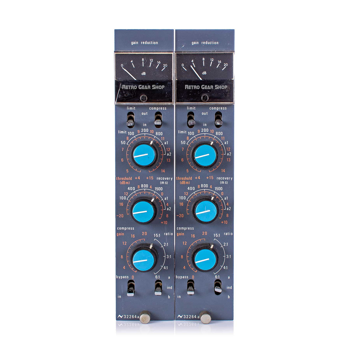 Neve 32264a Stereo Pair Compressor Limiter Rare Vintage Analog