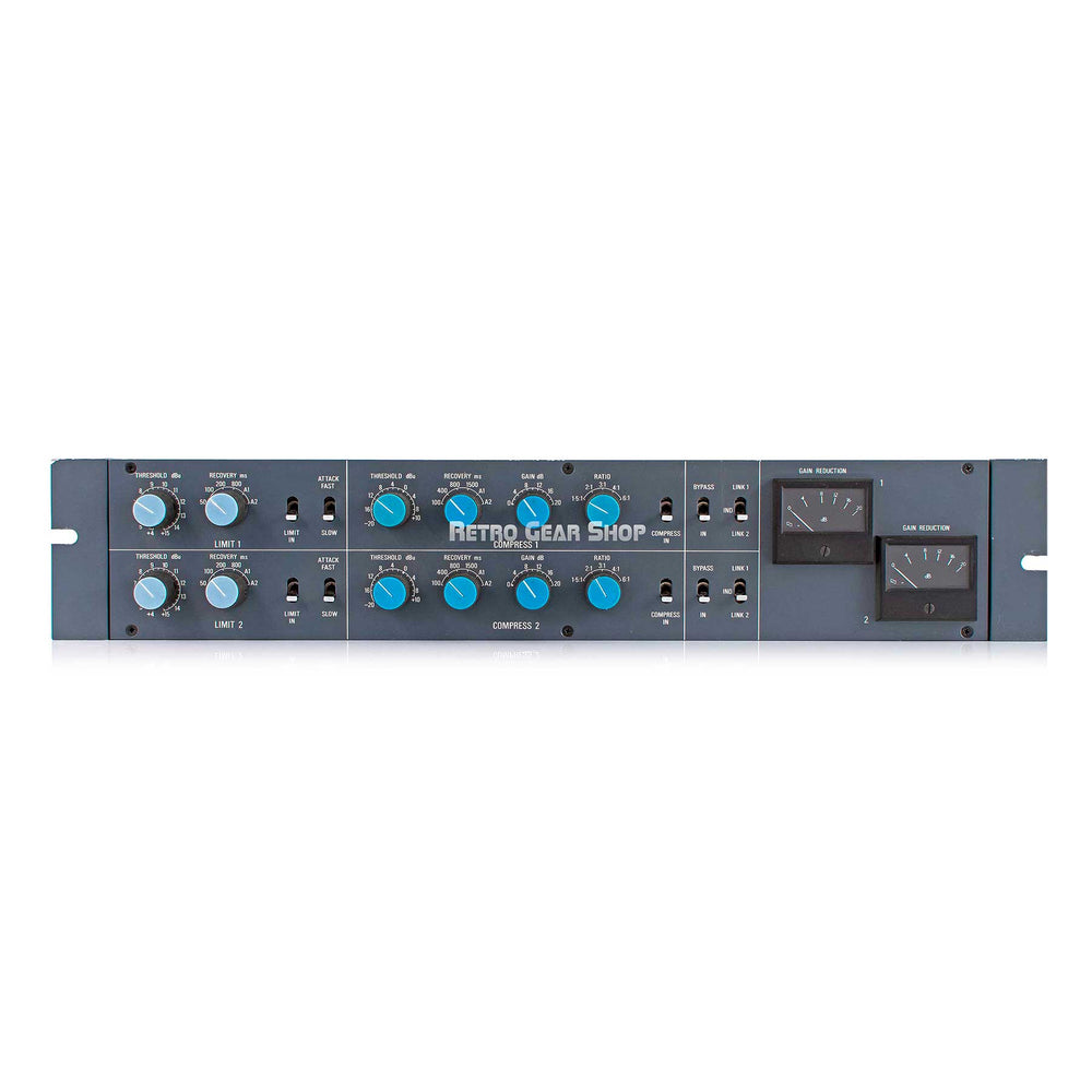Neve 83046 / 33609 Metal Knob Stereo Compressor Limiter Vintage Rare