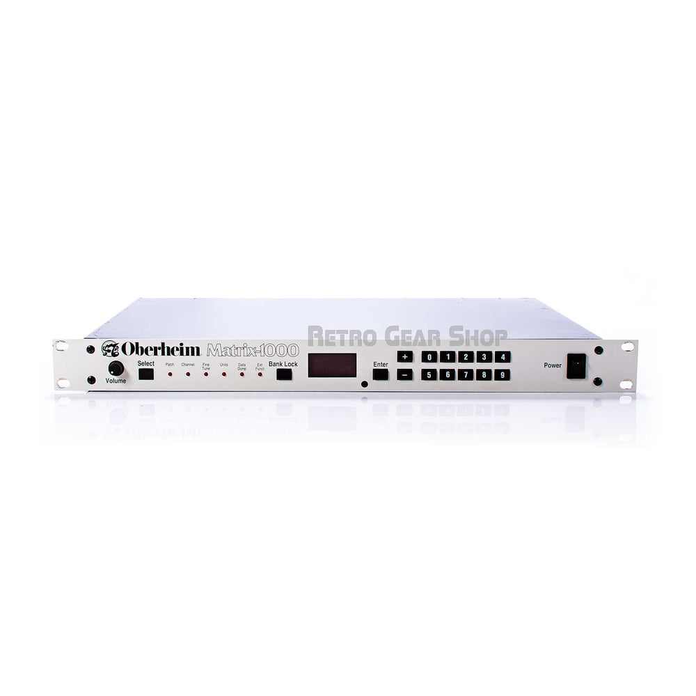 Oberheim Matrix 1000 White + Manual