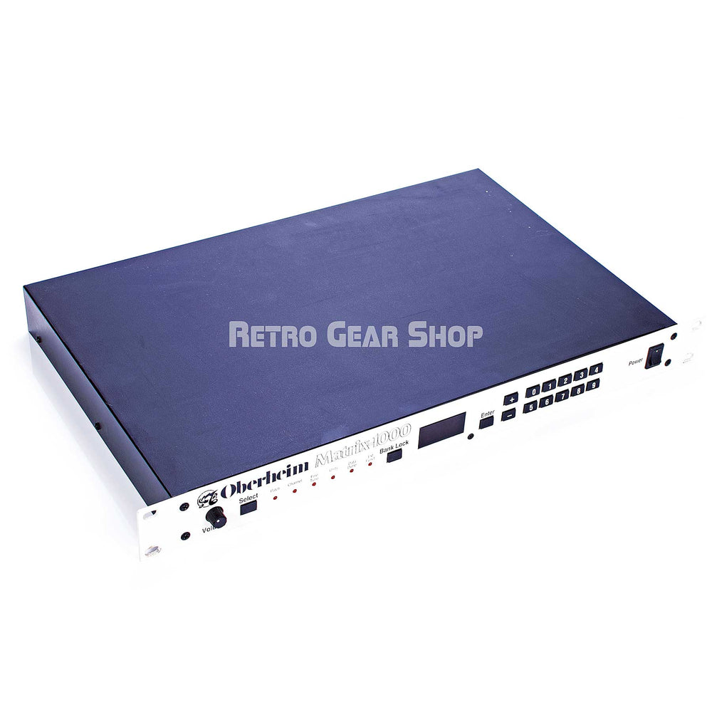 Oberheim Matrix 1000 White Faceplate