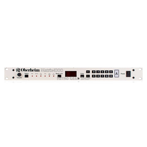 Oberheim Matrix 1000 White