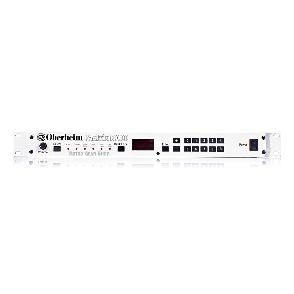 Oberheim Matrix 1000 Whiteface