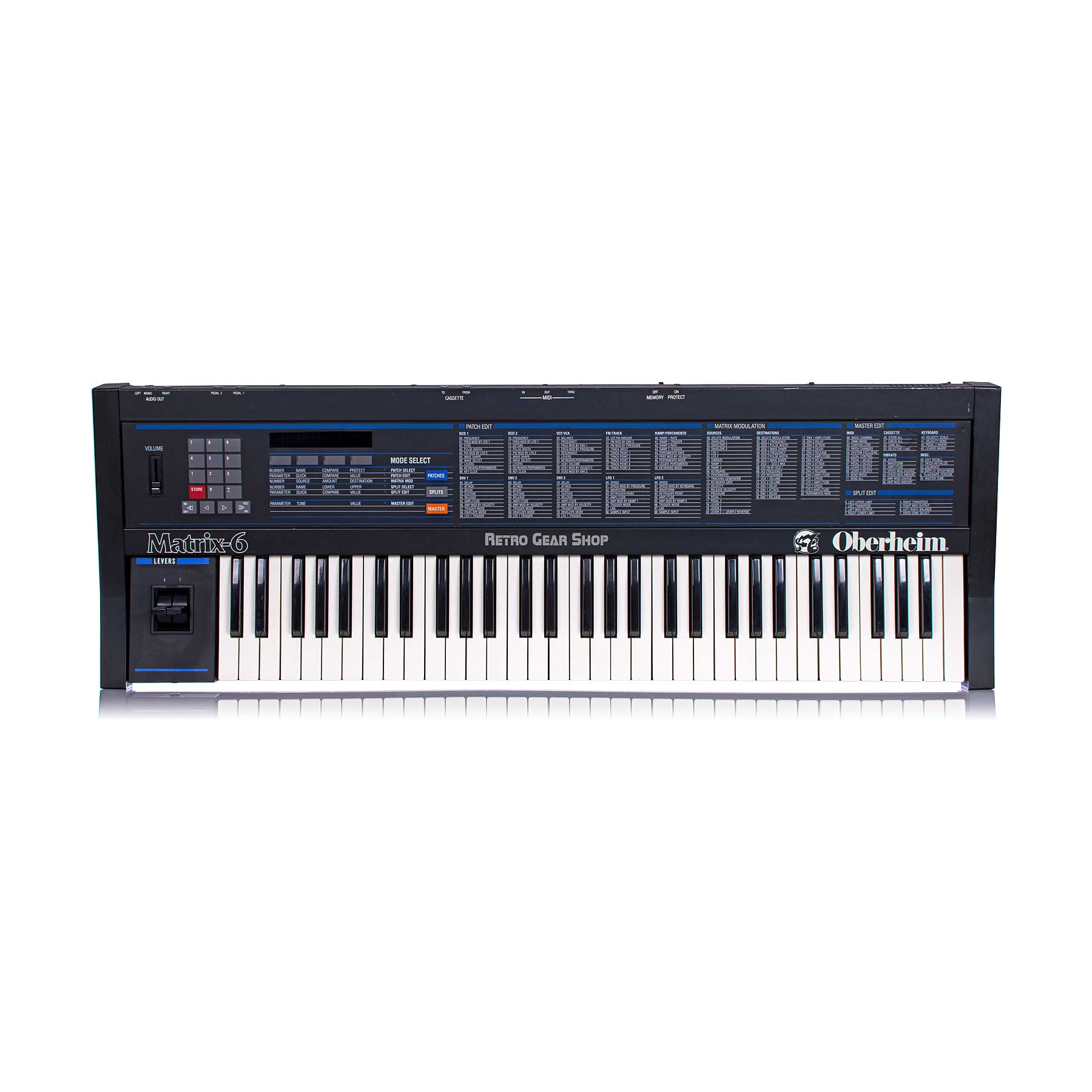 Oberheim Matrix 6 Rare Vintage Analog Synthesizer Synth– Retro