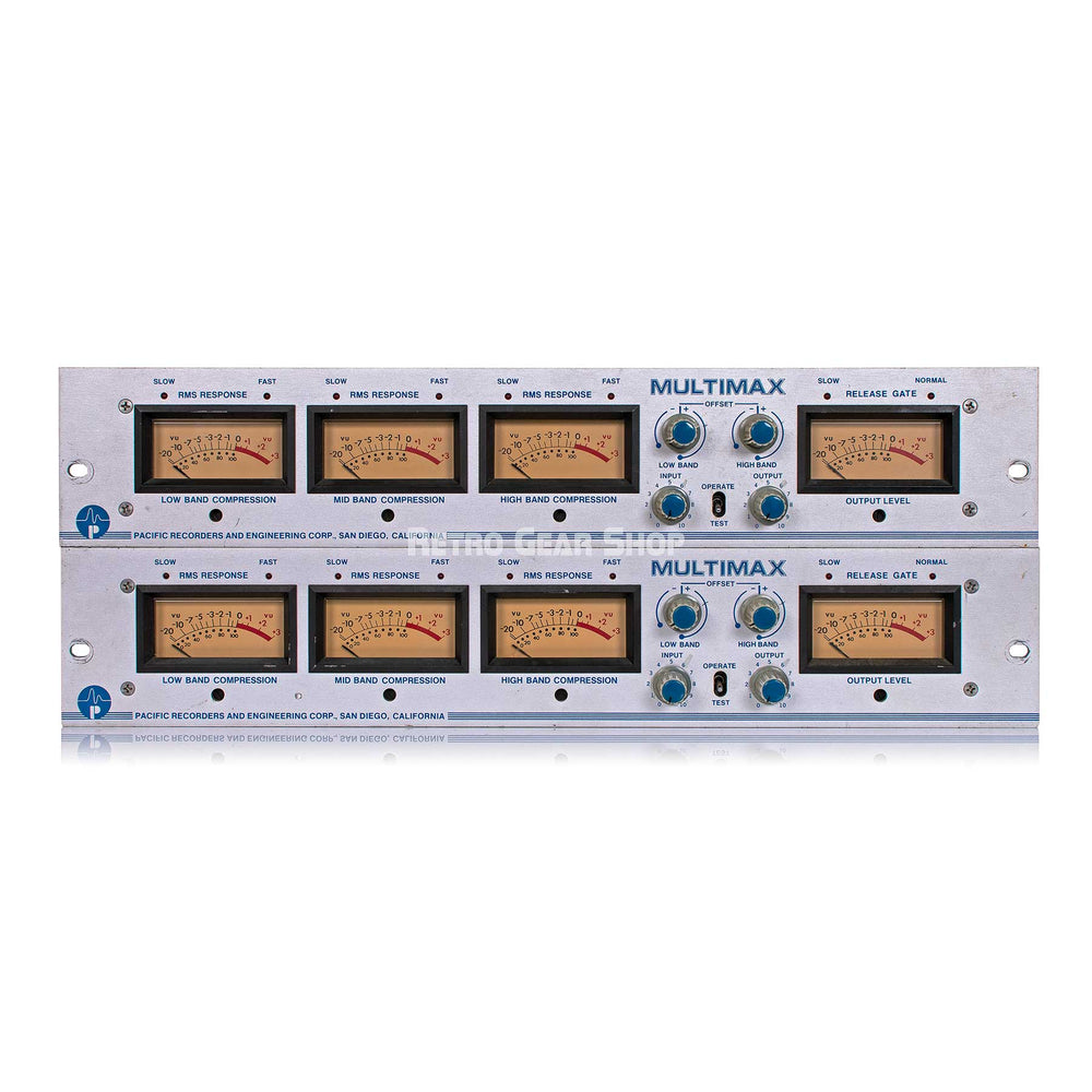 Pacific Recorders & Engineering Multimax Compressor Pair