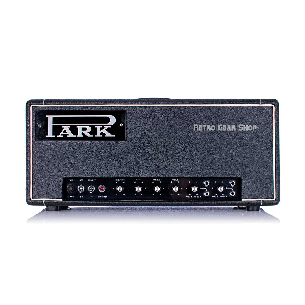 Park Amplifiers Head 75 Small Box Bass Circuit 1969 Tube Amp Rare Vintage
