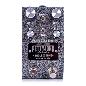Pettyjohn Electronics Iron Drive Overdrive Distortion Guitar Effect Pedal Petty John