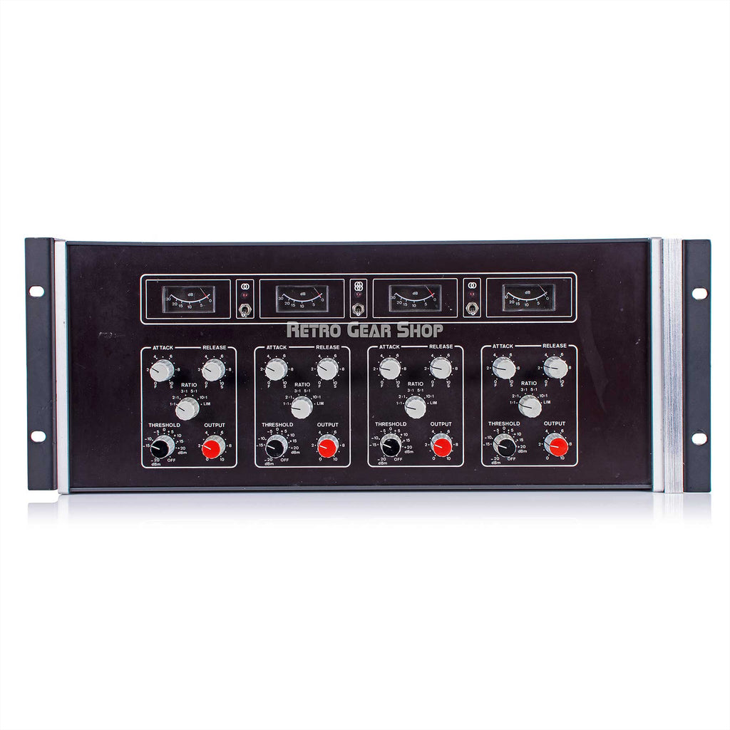 Livestock Electronics MIR Quad VCA レア Polygram Quad VCA Mastering Compressor Limiter Vintage Rare– Retro