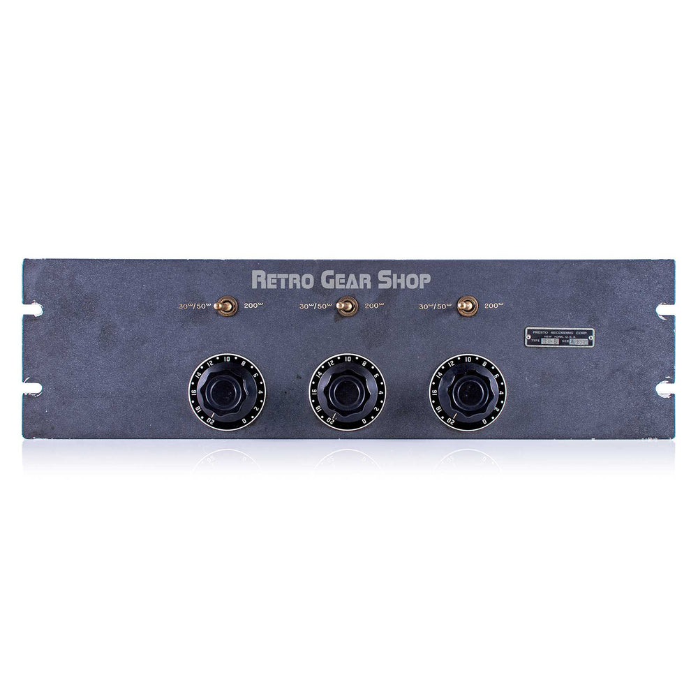 Presto 39-B Preamp