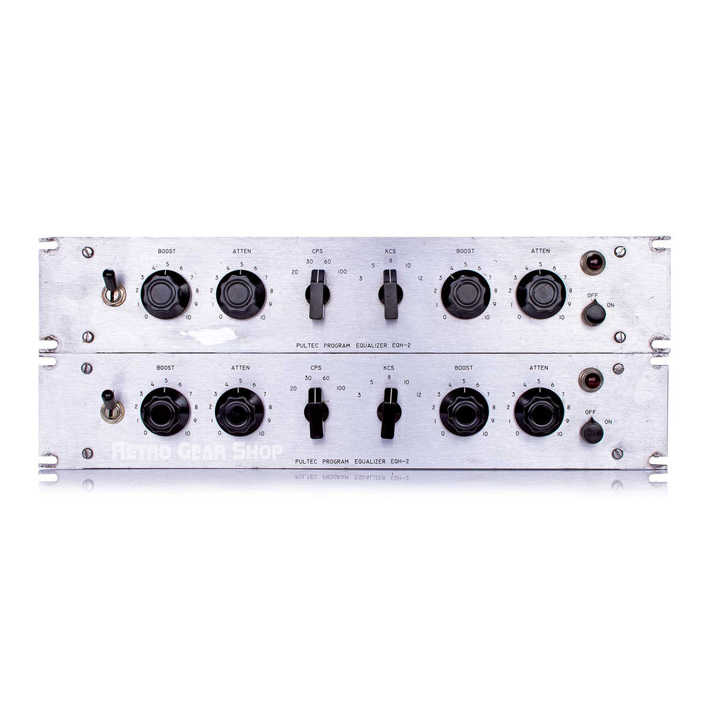 Pultec EQH-2 Stereo Pair Vintage