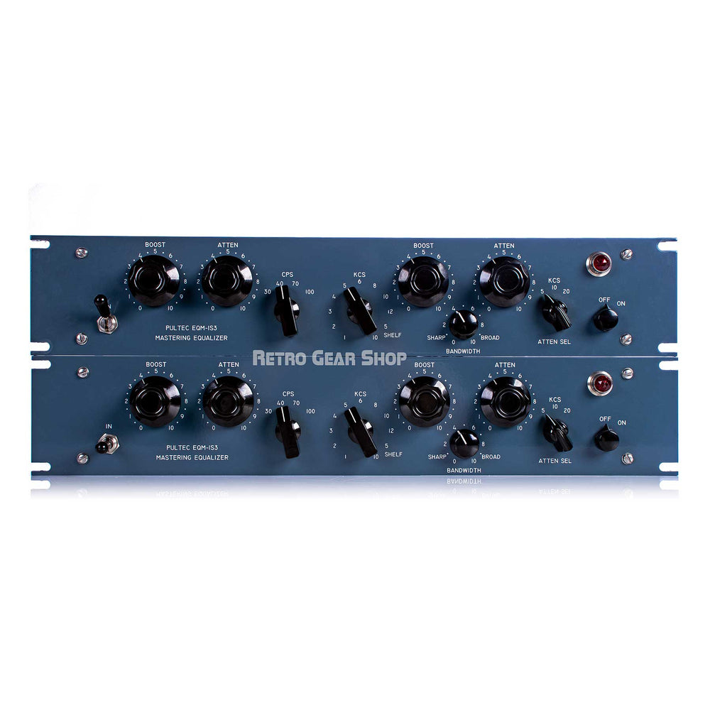 Pultec EQM-1S3 Mastering EQ Stereo Pair