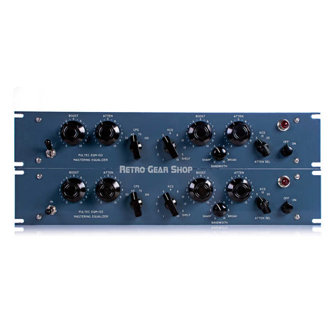 Pultec EQM-1S3 Mastering EQ Stereo Pair