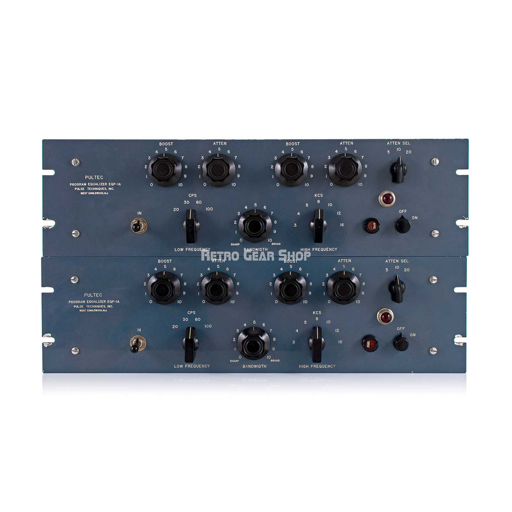 Pultec EQP-1A Vintage Sequential Pair